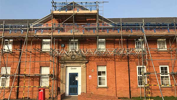 residential scaffolding